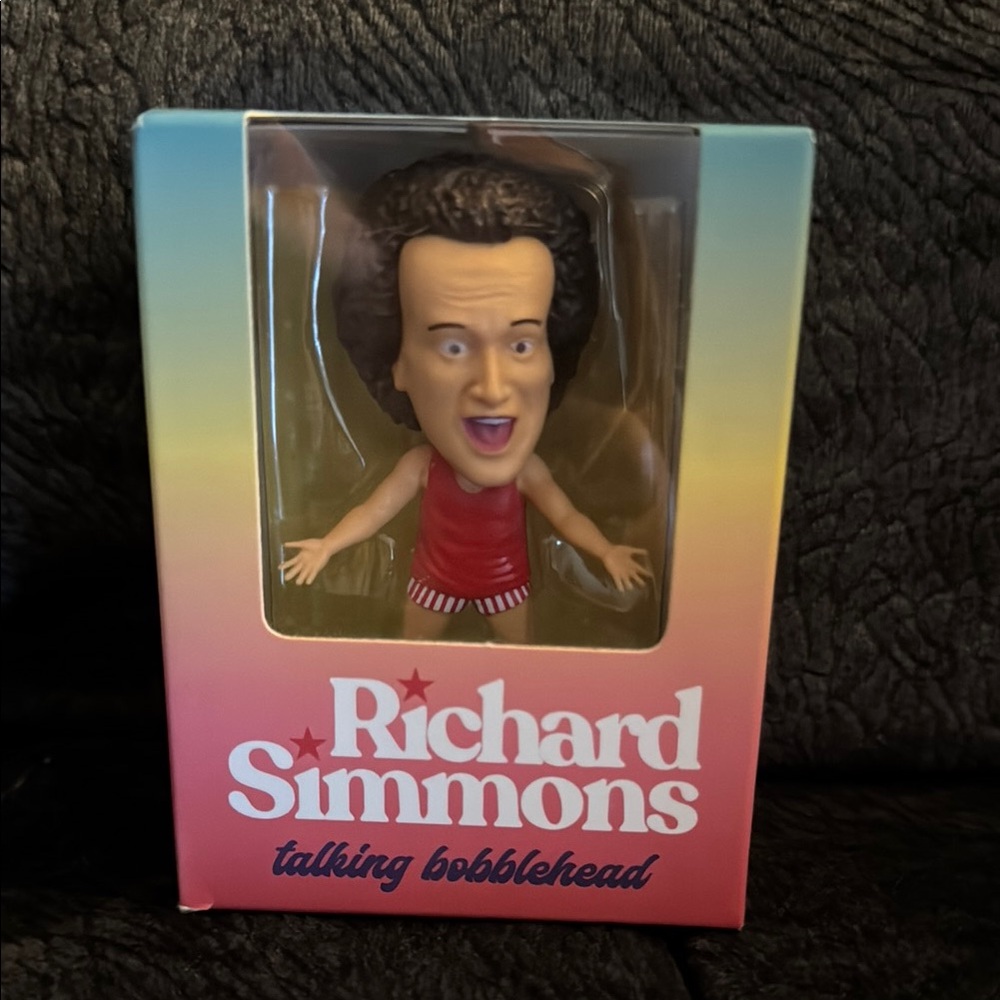 Richard Simmons Talking Bobblehead - Red Tank